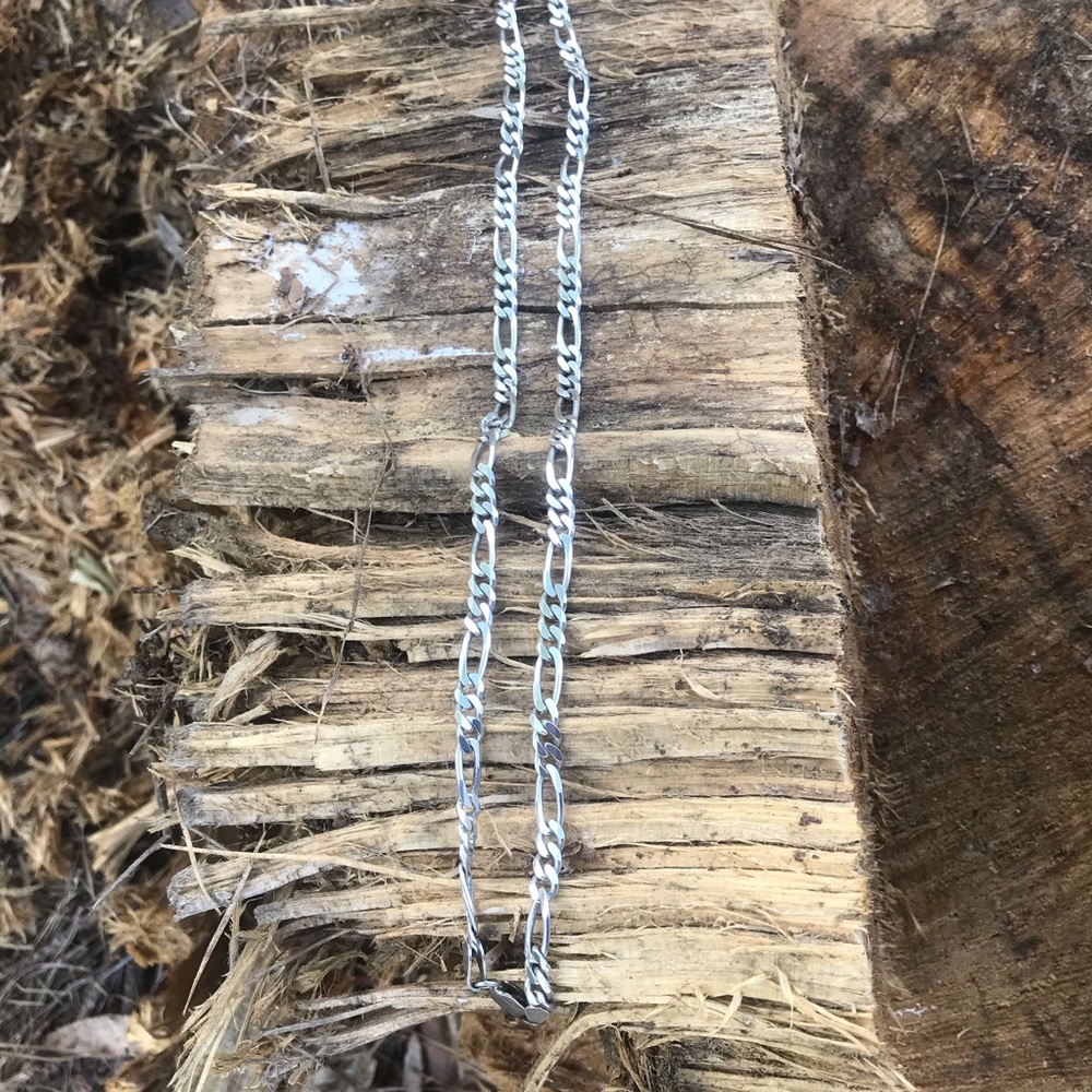 Solid Men’s Sterling Silver Chain